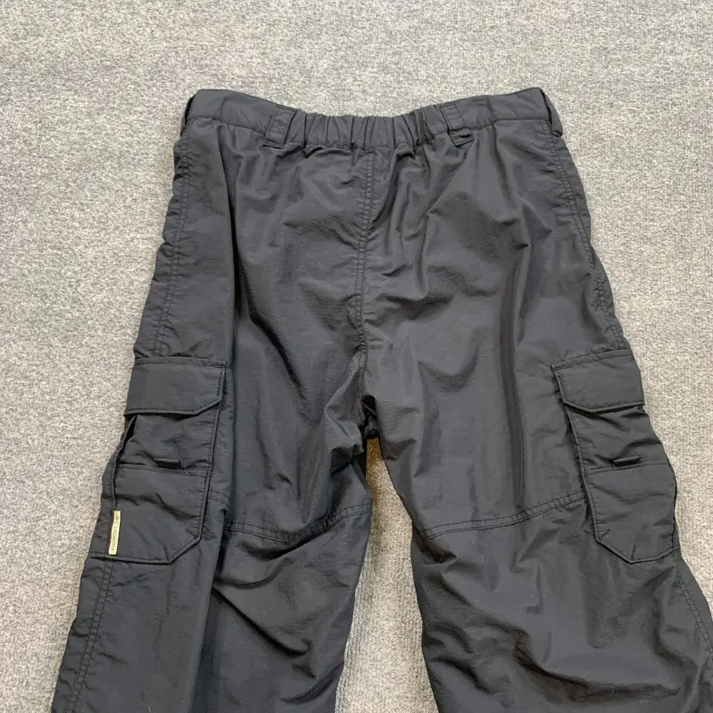 Columbia Snowboarding Pants Mens M Medium Black Nylon Inner Lined Ski Snow